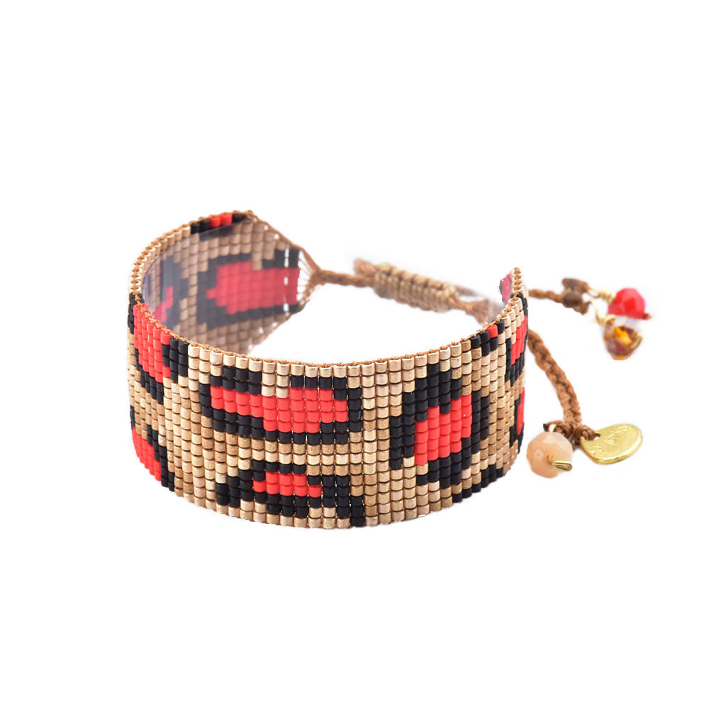 Panthera Red Medium Bracelet