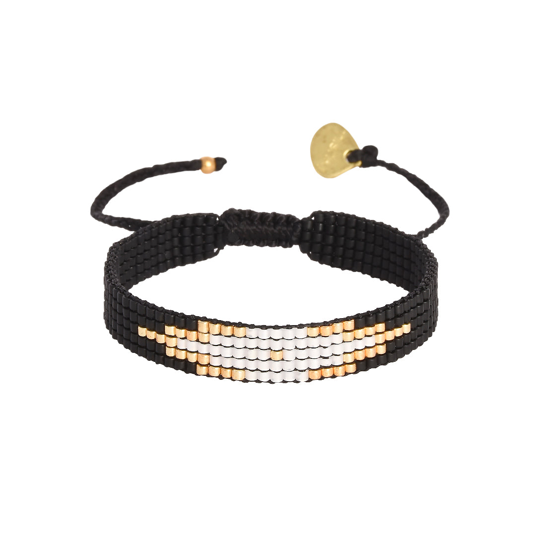 Peeky Black Extra Small Bracelet