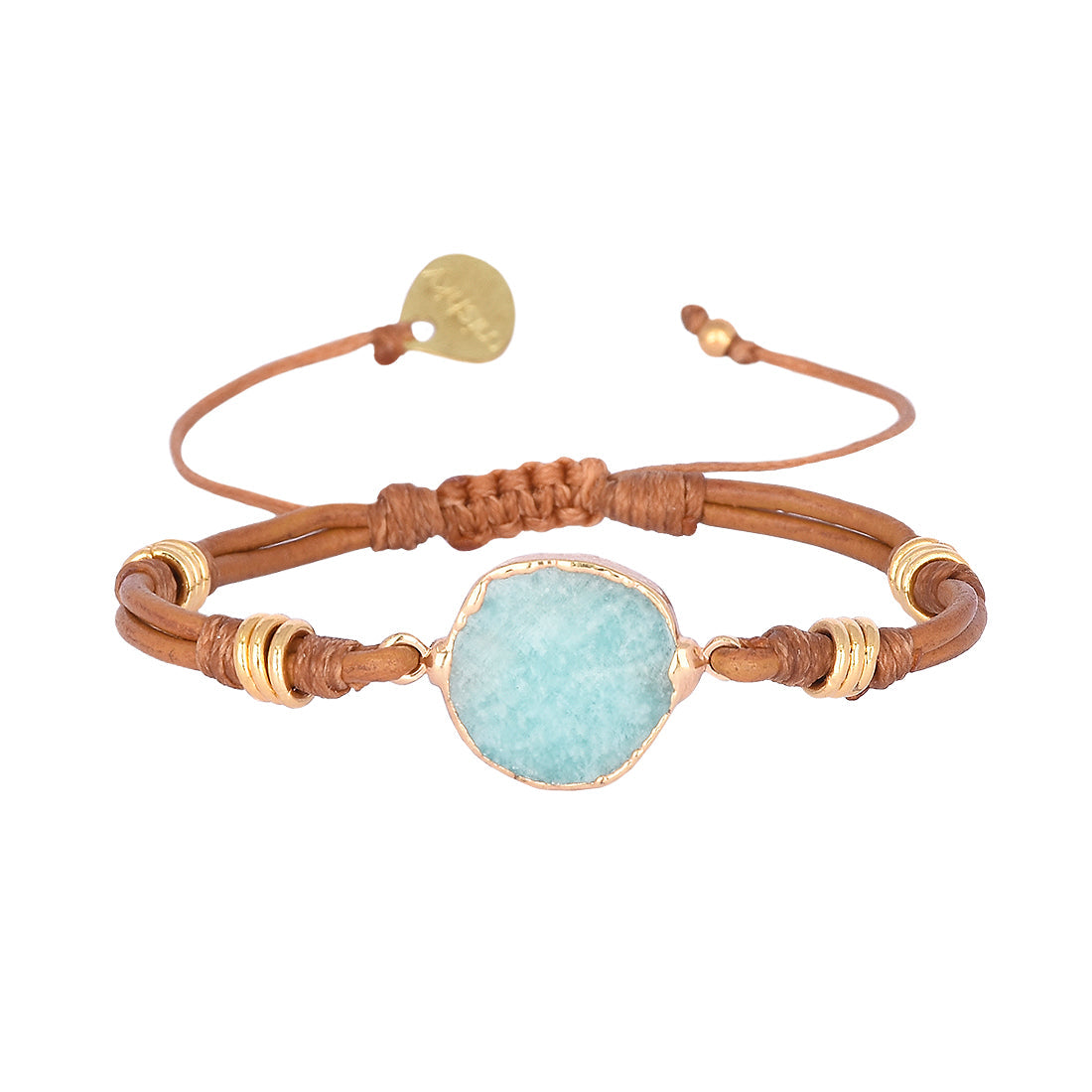 Brazilian Stone Turquoise Bracelet
