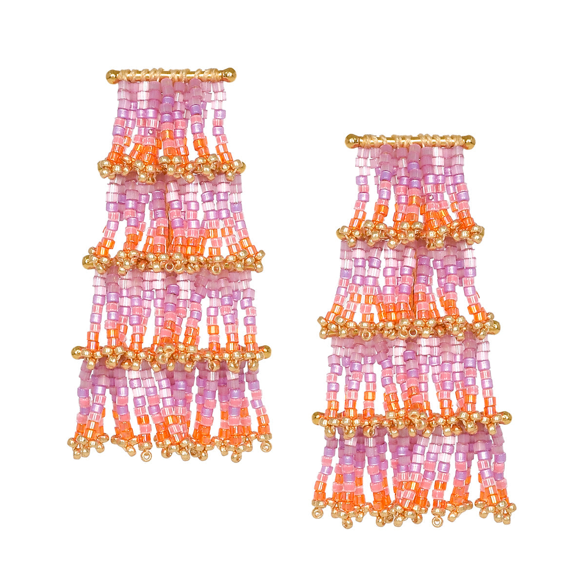 Cascade stud earrings 12329