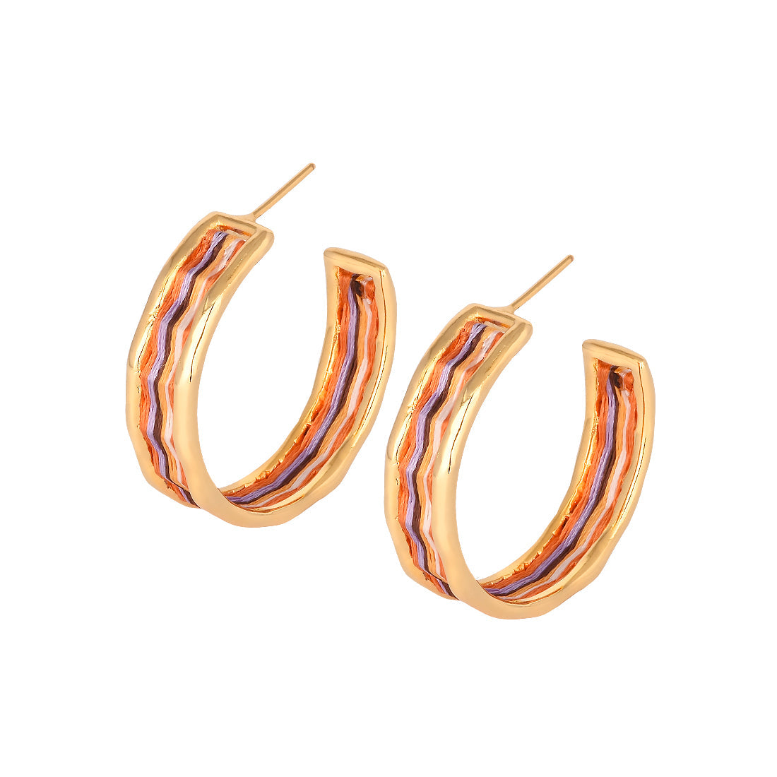 Afrique Hoop Earrings