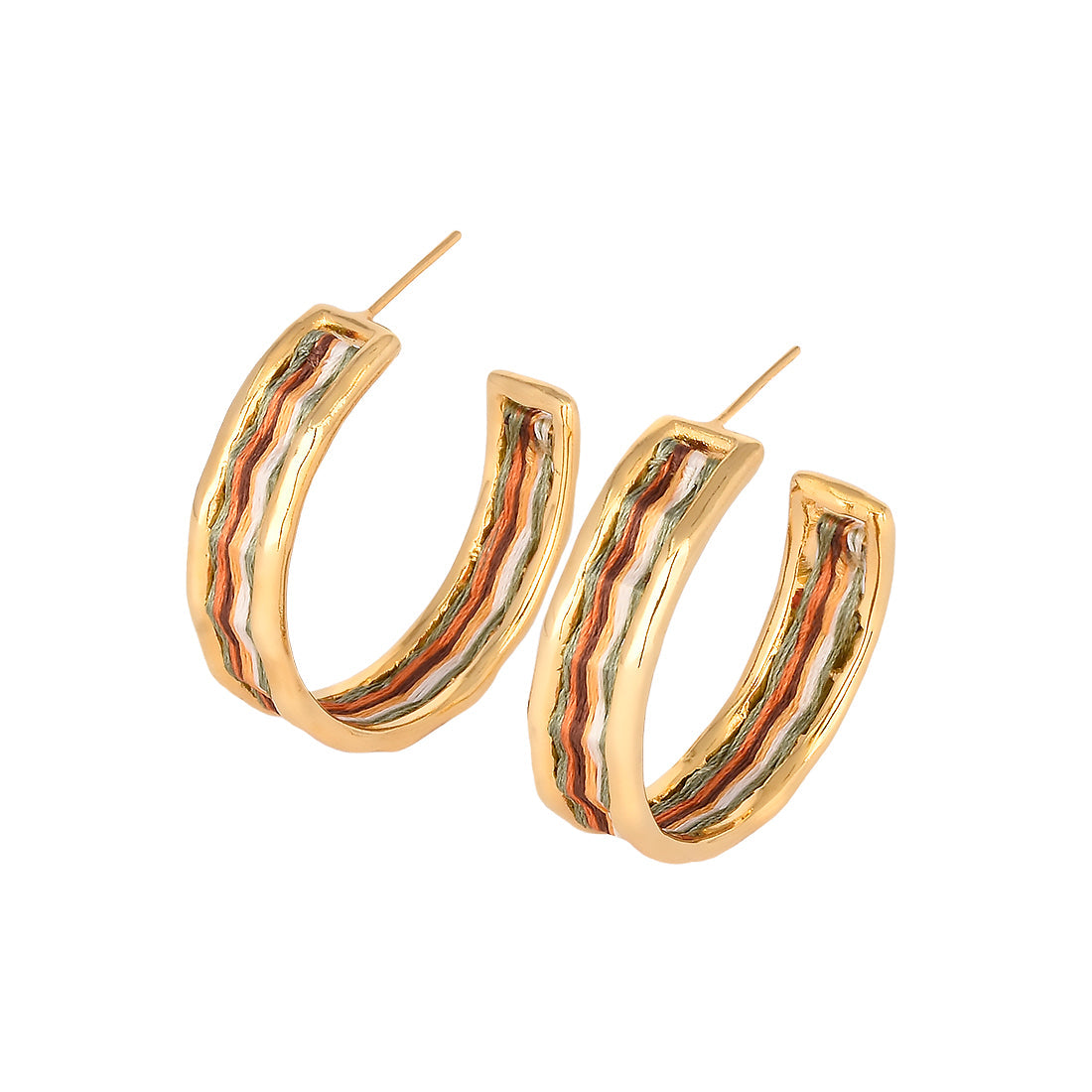 Afrique Hoop Earrings