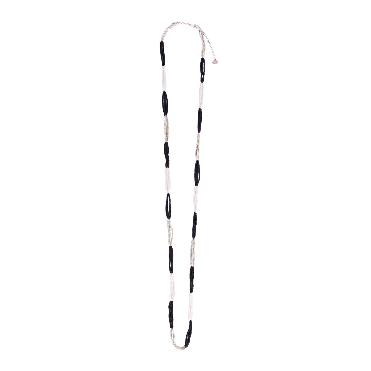 Kali Black/White Necklace
