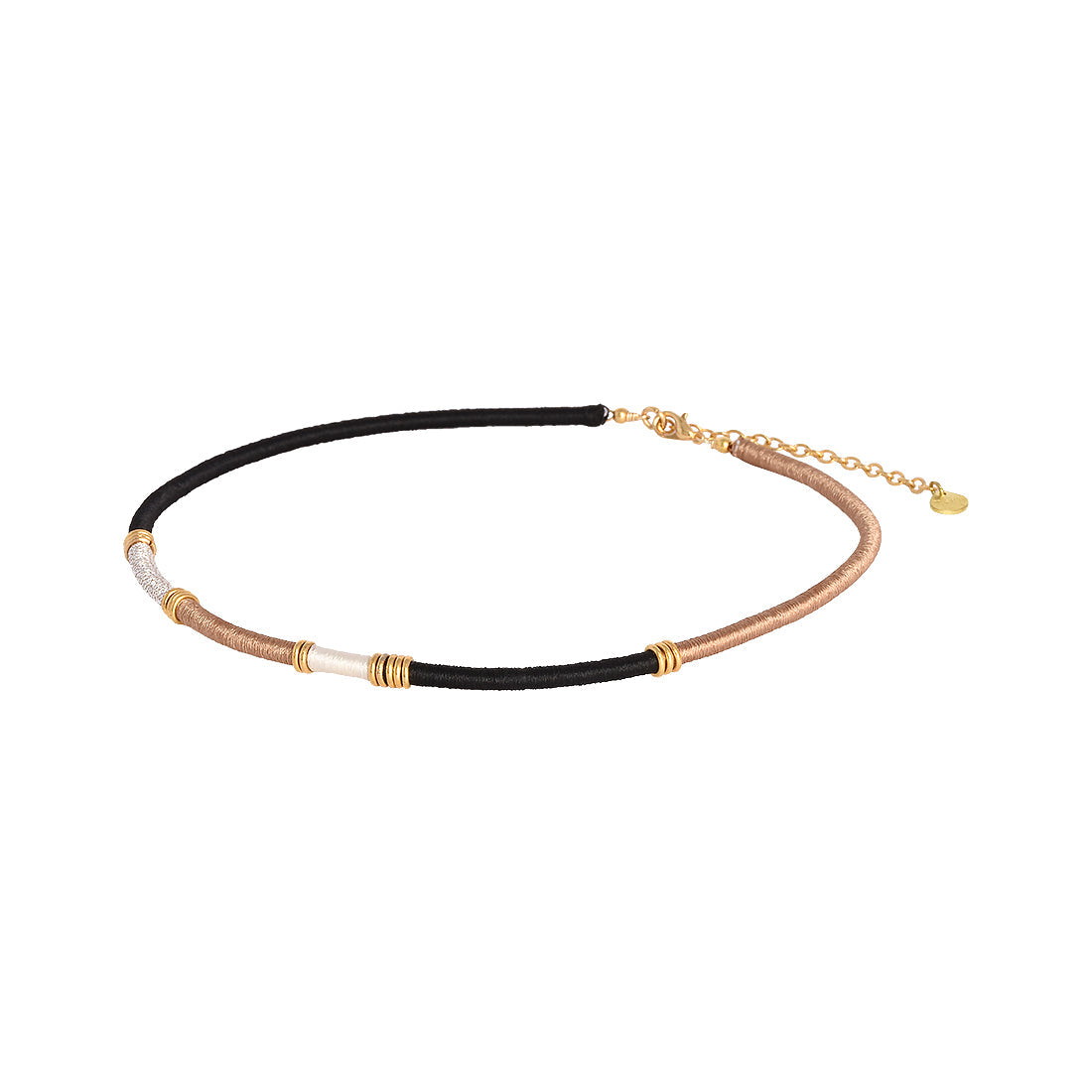 Afrique Black/Brown Necklace