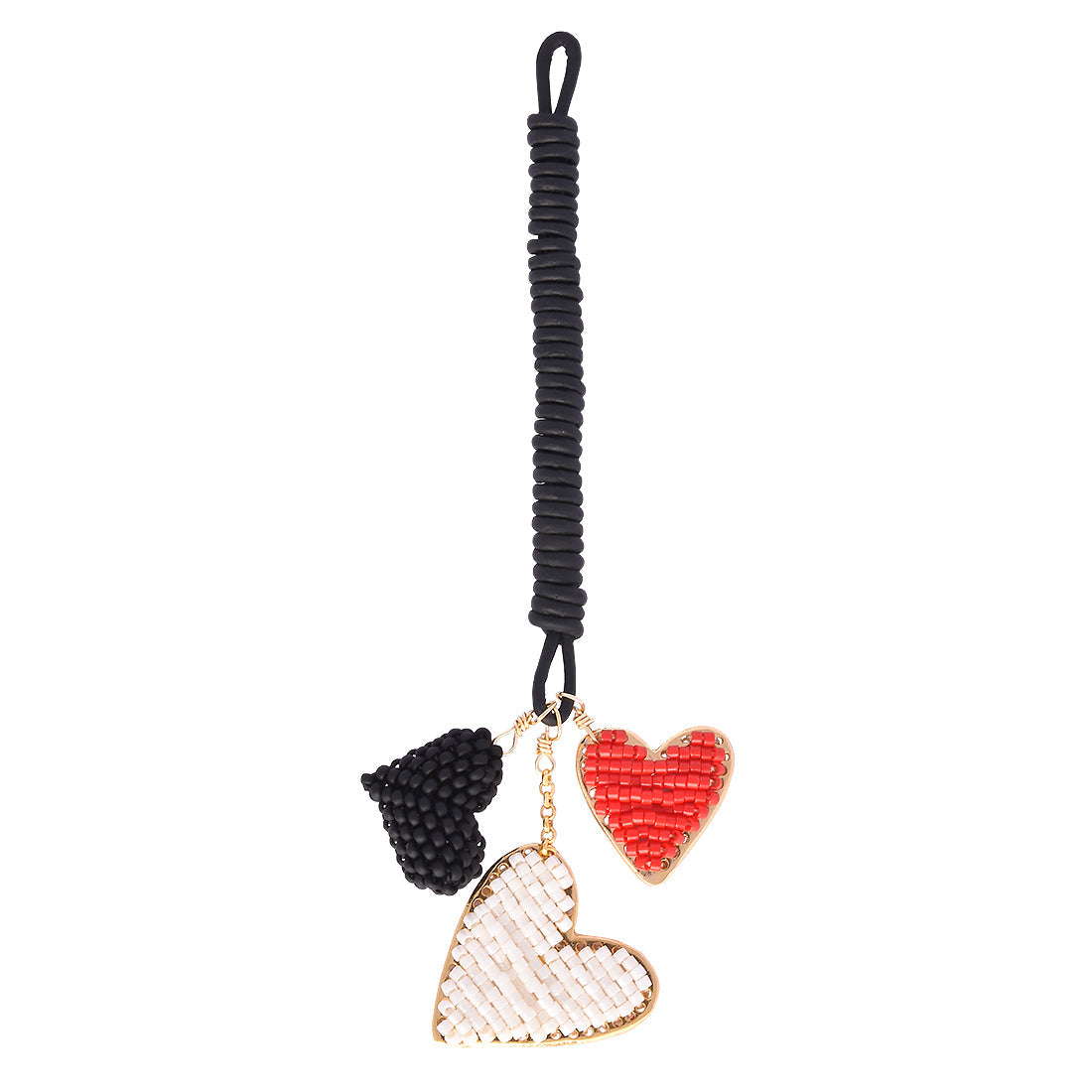 Heartsy Bag Red/Black Charm